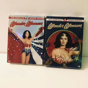 Wonder Woman  TV Series DVD Seasons 2 and 3 Box Sets Lynda Carter